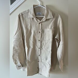 NWOT Men’s Organic Hemp Button-Up Shirt